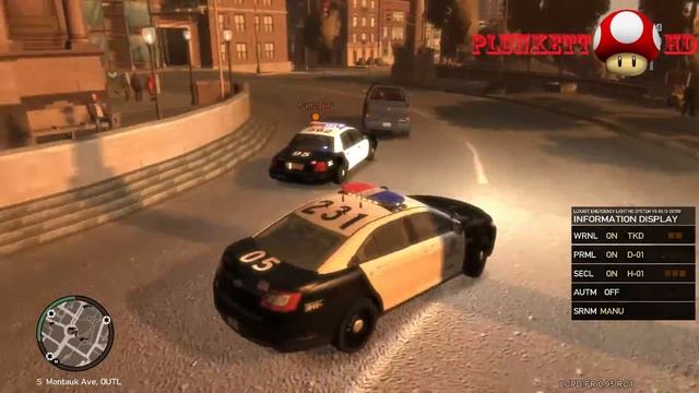 GTA IV LCPDFR Ford Taurus смотреть онлайн