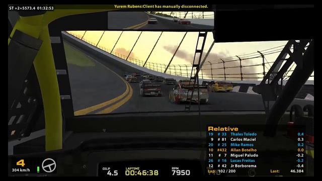 iRacing - FBAV - Nascar Monster Energy - Ford Mustang - 500 Milhas de Daytona смотреть онлайн