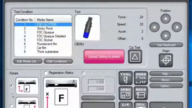 Cutting Plotter Controller and Setting for Graphtec смотреть онлайн