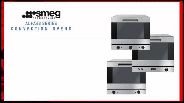 Smeg Alfa43 Series Professional Convection Ovens смотреть онлайн