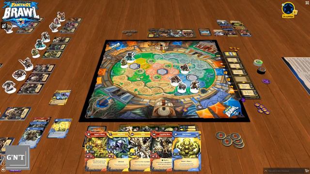 Super Fantasy Brawl Casual play on Tabletopia смотреть онлайн
