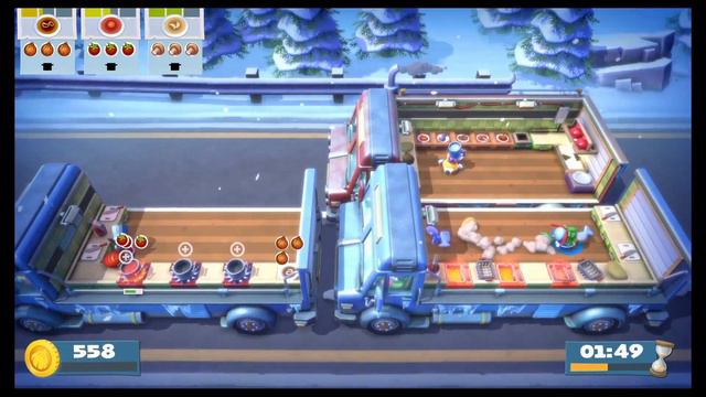 Truckin' Hard | Overcooked! All You Can Eat (PS5) with Friends смотреть онлайн
