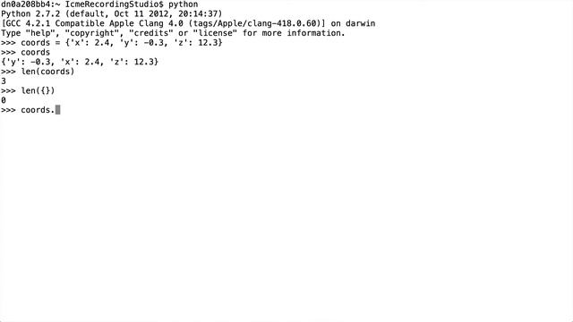 5 - Python Dictionary Functions смотреть онлайн