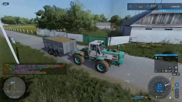 Farming Simulator 22 «СВК Горбани» Обновление 1.0.0.4 смотрим попутно не большой конверт смотреть онлайн