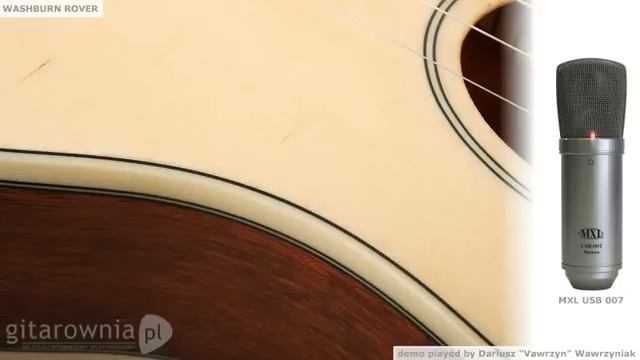 Washburn Rover RO10 Mini Acoustic Guitar  :: Demo, Soundcheck