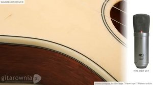 Washburn Rover RO10 mini acoustic guitar  :: Demo, Soundcheck