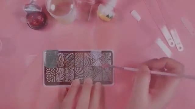 Пластины для штепинга.Материалы для профессионального маникюра.