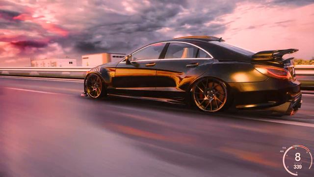 1100HP Mercedes Benz CLS63 AMG - Realistic Logitech G923(Steering Wheel + Shifter) Gameplay смотреть онлайн