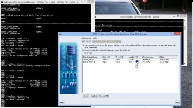 RAC and grid infrastructure series Setting up ASM instance pt 3 end смотреть онлайн