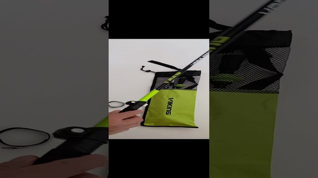 Как зафиксировать складные треккинговые палки