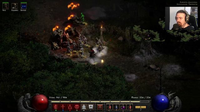 Mephisto APELOU e Duriel foi tranquilo! Ato 2 e 3 HELL detonado Diablo 2 Resurrected 03 смотреть онлайн
