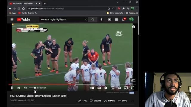 Chocolate American React to Women's Rugby (And low-key falls in love...) смотреть онлайн