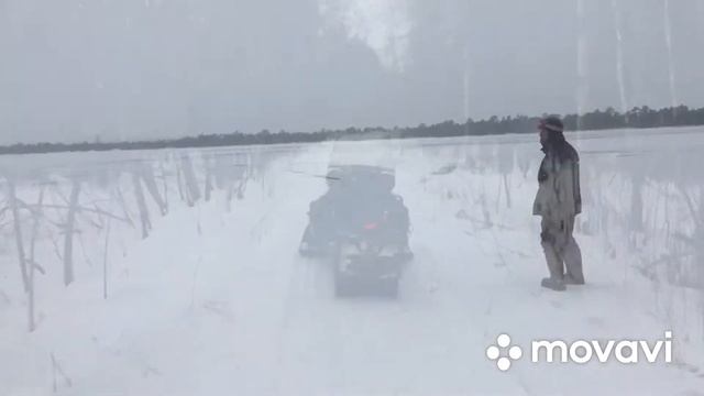 Катаемся на снегоходах смотреть онлайн