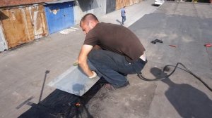 Наплавляемая мягкая кровля. Часть 3. Установка отливов