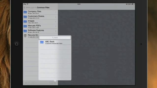 Using Pydio on an iOS device смотреть онлайн