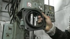 Первый запуск хонинговального станка 3к833, после 90-х годов.