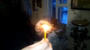 Учебный урок по разжиганию кадильного уголька