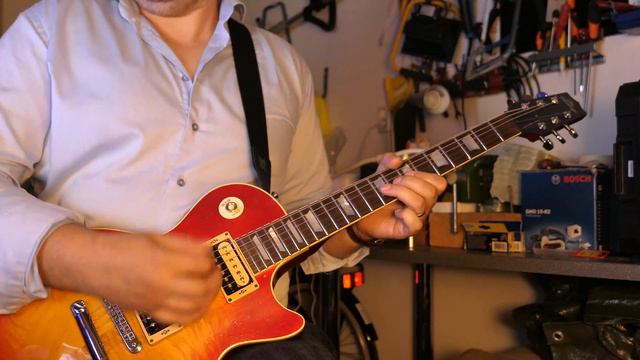 Gary Moore - Separate Ways (guitar solo cover) смотреть онлайн