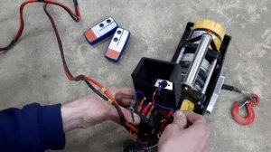 переделка пульта  лебедки в беспроводной