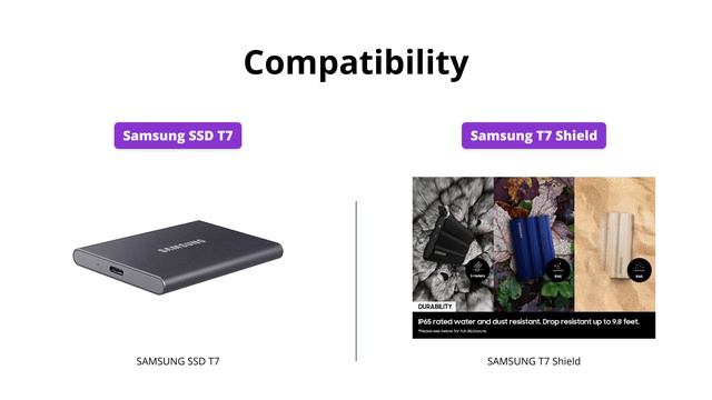 Samsung SSD T7 Vs T7 Shield - Which Is The Best Portable External Drive?