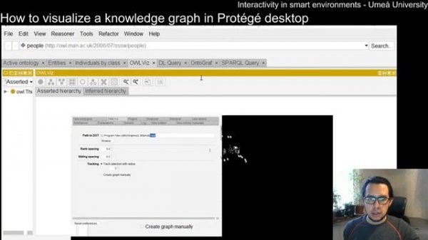 How to visualize a knowledge graph in Protégé desktop