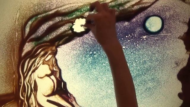 Smilšu kino, Песочное шоу "Волшебница", в подарок любимой маме от дочерей смотреть онлайн