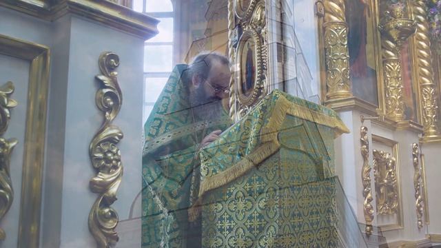День Святой Троицы в кафедральном соборе Энгельса смотреть онлайн