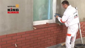 Монтаж клинкерной плитки на фасадах