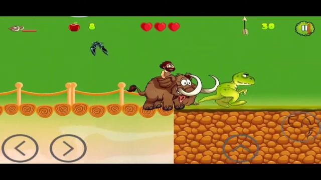Caveman adventure Elephant ride /ios game play | #games #cavemanadventure #populargames смотреть онлайн