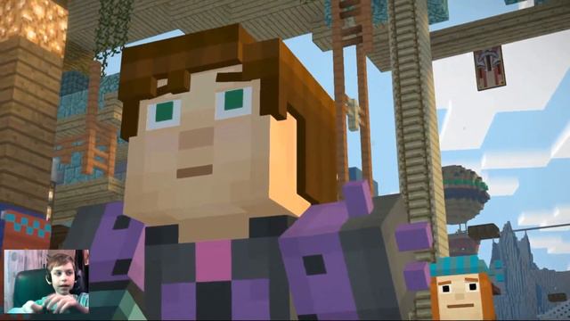 Minecraft Story Mode Season Two Part 3 EL Gamer VLOG Обзор Прохождение Мультик игра смотреть онлайн