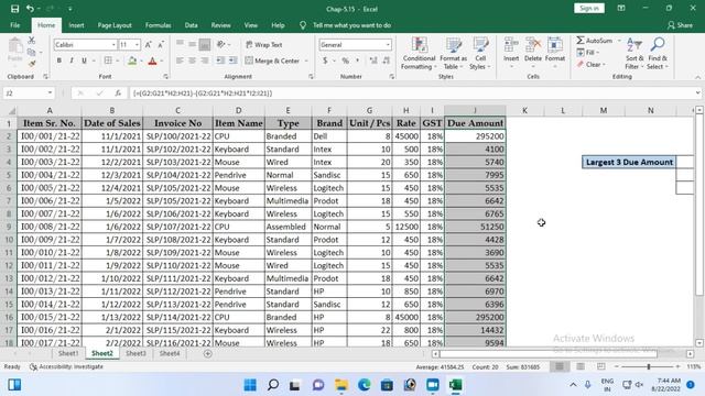 Array formula in excel Part-2 #exceltutorialinhindi #exceltutorialforbeginners смотреть онлайн