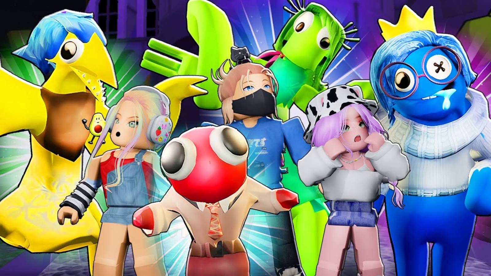 ГОЛОВОЛОМКА + РАДУЖНЫЕ ДРУЗЬЯ! Roblox смотреть онлайн