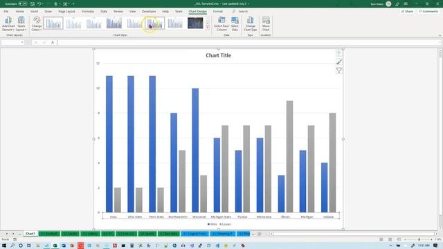 Excel 2019/365: Charts: Formatting a Chart смотреть онлайн