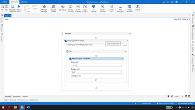 3. UiPath | Replace Text in Microsoft Word | UiPath Word Automation | Replace Word Occurrence | RPA смотреть онлайн