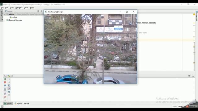 OpenCV python | Red color detection смотреть онлайн