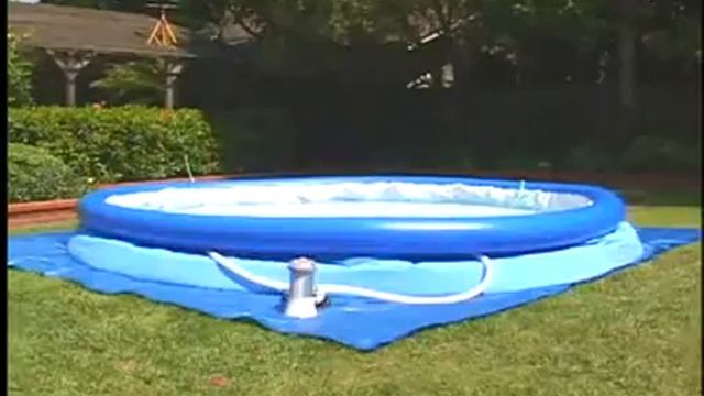 Intex Easy Set Pool Видеоинструкция