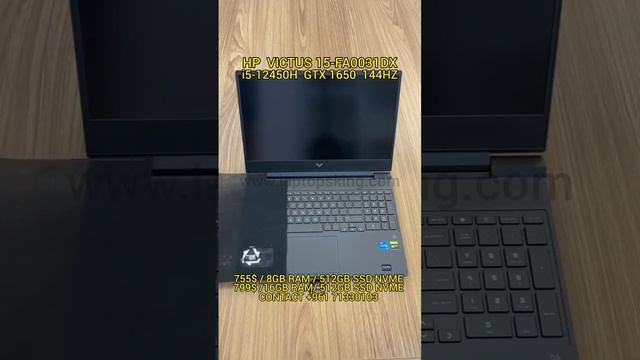 HP Victus 15-FA0031DX i5-12450H Gtx 1650 144Hz Gaming Laptop ASMR Unboxing смотреть онлайн