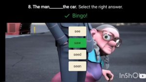 simple past quiz for kids #pastsimpletense learn English from #cartoon past simple tense #grammar