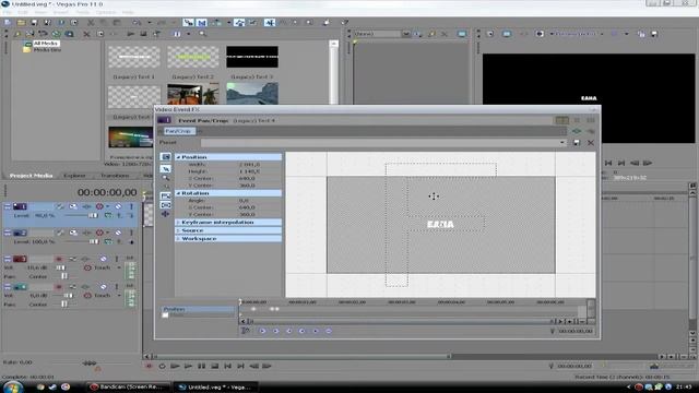 ТПЯ #2 /// Как сделать анимированный текст? /// Sony Vegas Pro 11.0 смотреть онлайн