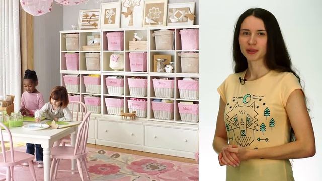 Хранение в детской ? Как обустроить хранение вещей в детской комнате ? Идеи по хранению игрушек смотреть онлайн