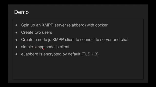 XMPP - Extensible Messaging and Presence Protocol (with Node JS and eJabberd) смотреть онлайн