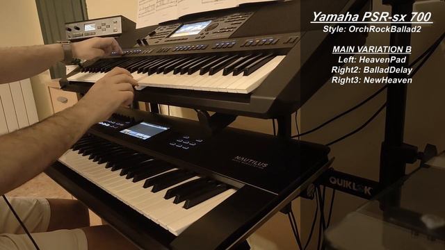 Wind of change, Scorpions - instrumental cover on Yamaha PSR-sx 700,Korg Nautilus,Dexibell VIVO SX8 смотреть онлайн