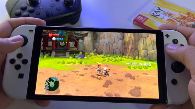 Legend of Kay Anniversary | Switch OLED gameplay смотреть онлайн
