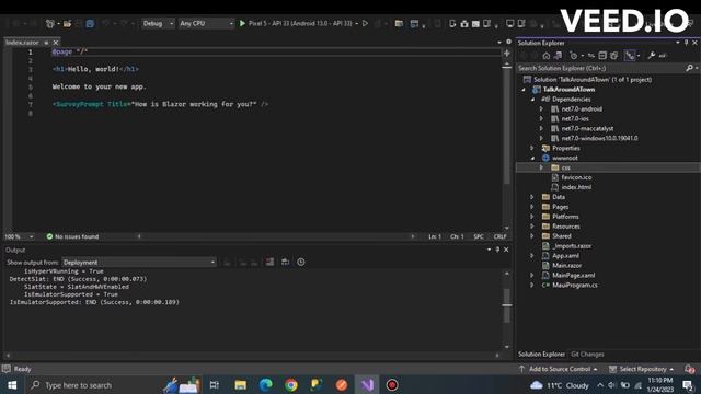 Creating a Maui Blazor Hybrid Project - Tutorial 1 смотреть онлайн