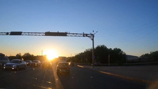 Aktobe 4K - City in the steppe - Driving Downtown - Kazakhstan | Актобе - город в степях Казахстана смотреть онлайн