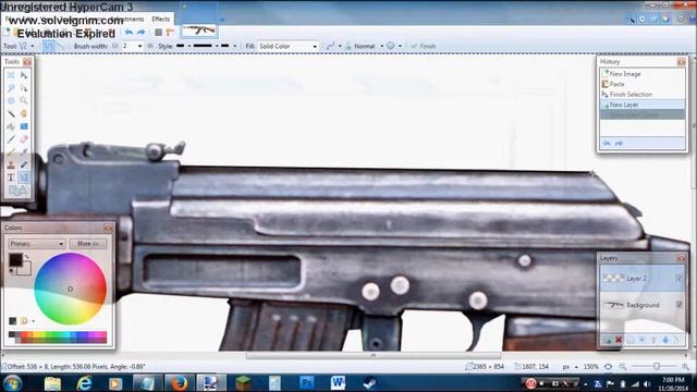 How To Draw/Outline Pictures On Paint.Net смотреть онлайн