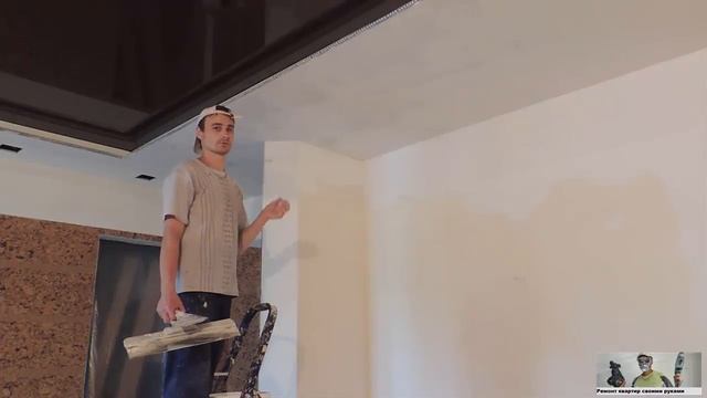 Двухъярусный потолок из гипсокартона с подсветкой и точечными светильниками смотреть онлайн