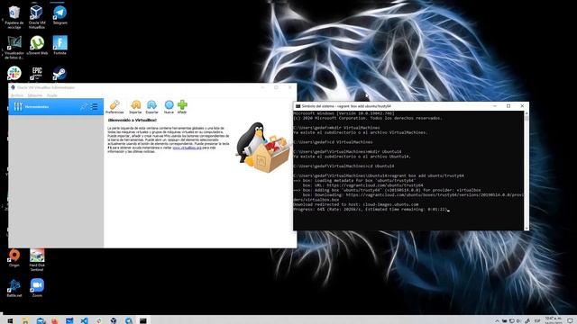 How To Install VirtualBox, Vagrant And A Virtual Machine In Windows 10