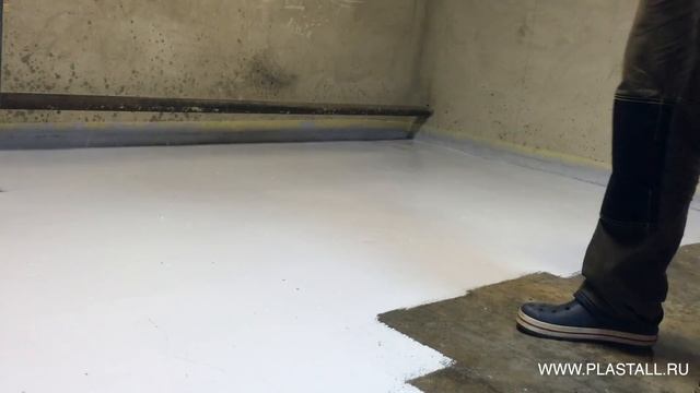 Эпоксидный пол "Гаражный". Сделай сам. смотреть онлайн